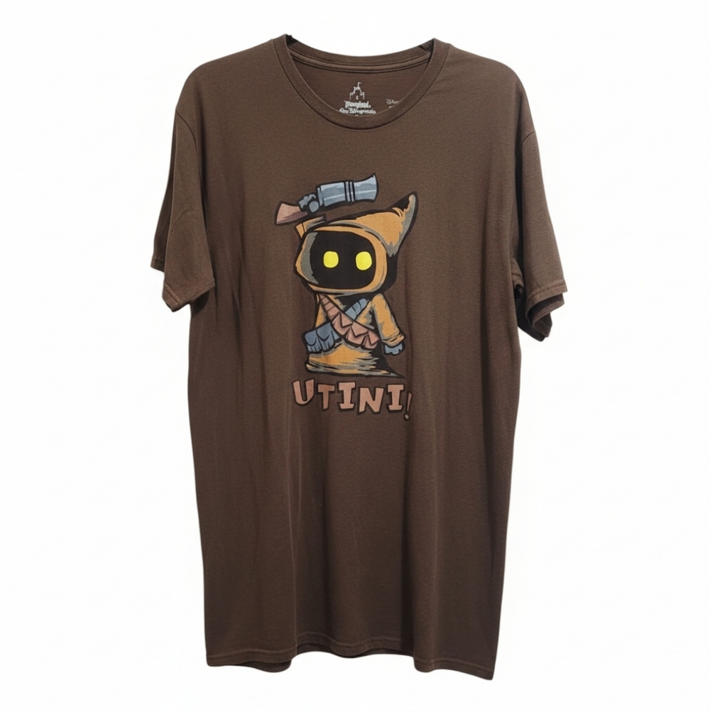 Disney Star Wars Jawa Utini Shirt Mens, Walt Disney World Parks.